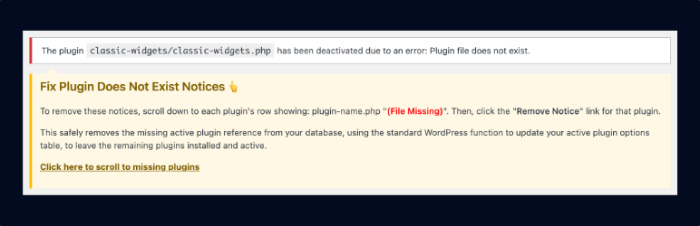 /wpallstars/wp-fix-plugin-does-not-exist-notices/raw/commit/36f2c6ab9992e1d6f50735bf957af5918102c80b/.wordpress-org/assets/banner-772x250.png